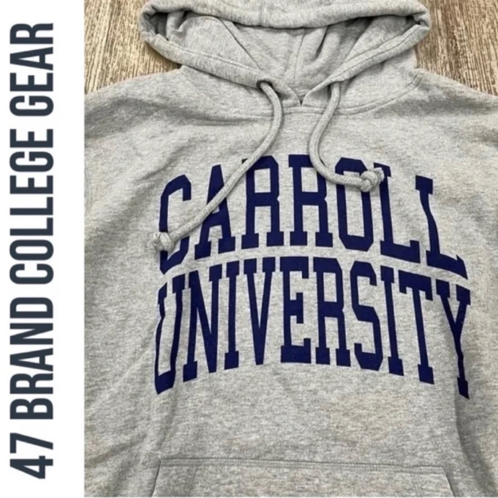 $40 - NWT 47 Carroll University Hooded Sweatshirt